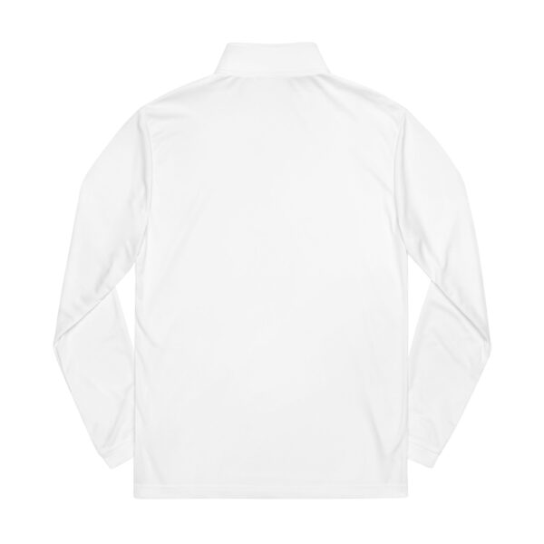 adidas®  Flame of Floki Embroidery Quarter-Zip Pullover - Image 2