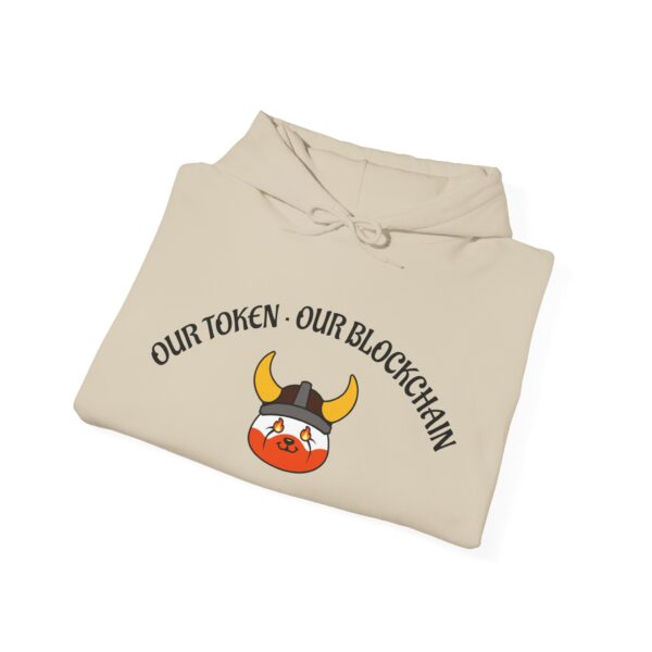 Our Token Our Blockchain - Unisex Heavy Blend™ Hooded Sweatshirt (Pastel Colors) - Image 15