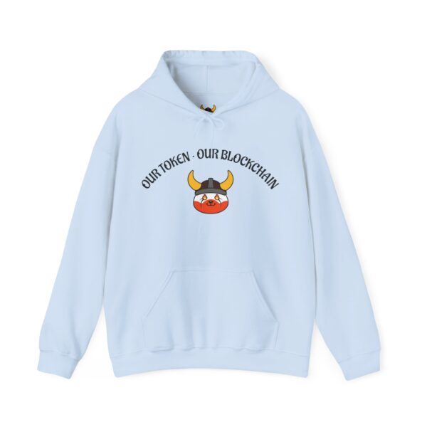 Our Token Our Blockchain - Unisex Heavy Blend™ Hooded Sweatshirt (Pastel Colors) - Image 17
