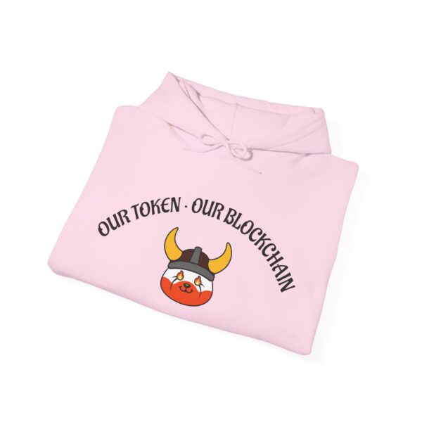 Our Token Our Blockchain - Unisex Heavy Blend™ Hooded Sweatshirt (Pastel Colors) - Image 30