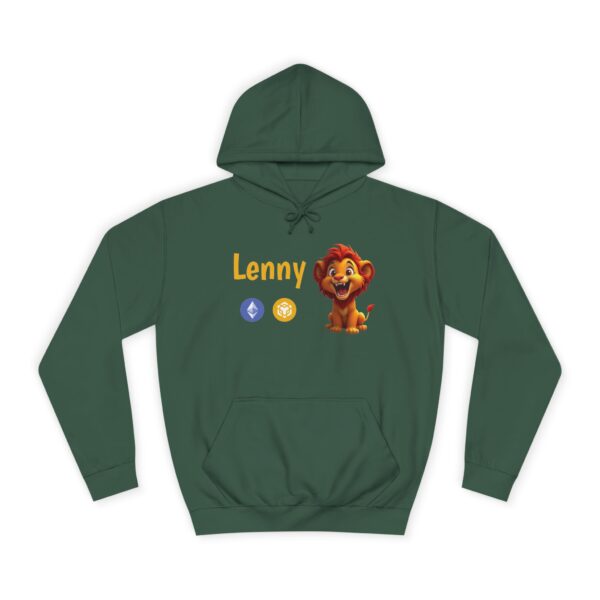 JOIN THE PRIDE! Lenny Unisex College Hoodie - Image 4
