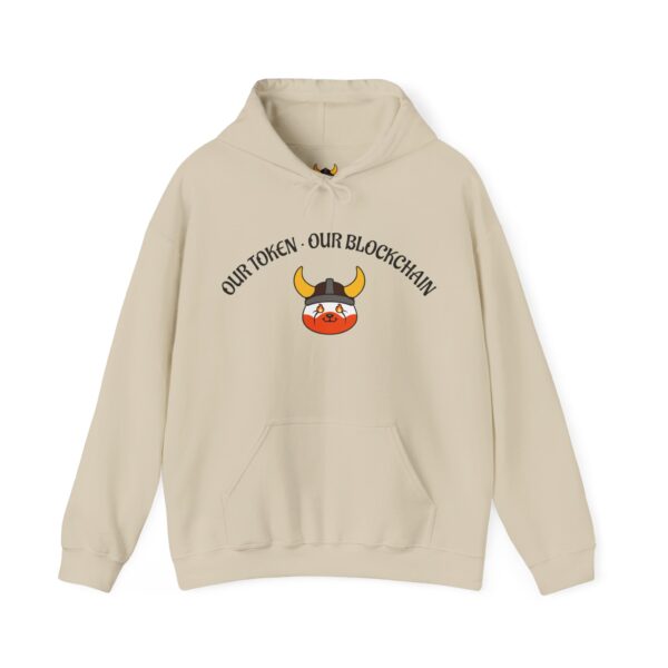 Our Token Our Blockchain - Unisex Heavy Blend™ Hooded Sweatshirt (Pastel Colors) - Image 12