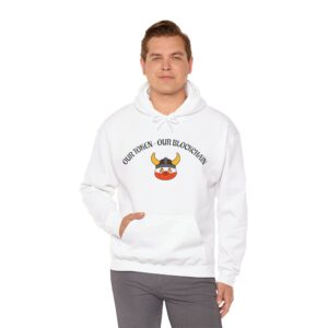 Our Token Our Blockchain - Unisex Heavy Blend™ Hooded Sweatshirt (Pastel Colors)