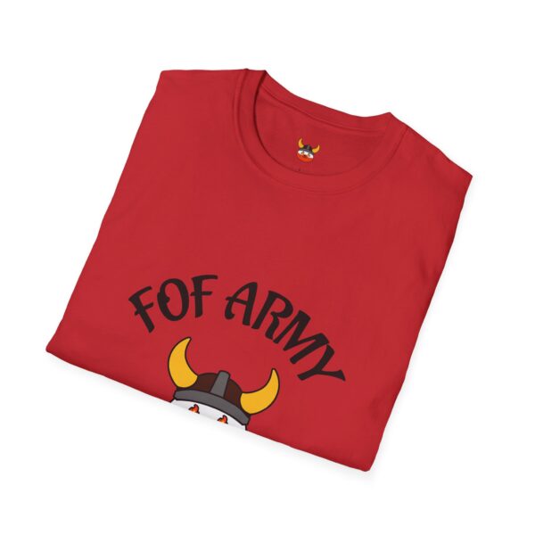 FOF Army Unisex Softstyle T-Shirt (Red) - Image 2