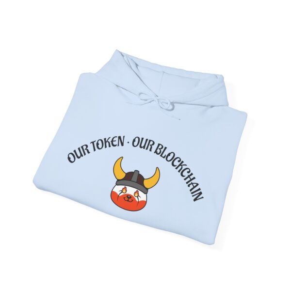 Our Token Our Blockchain - Unisex Heavy Blend™ Hooded Sweatshirt (Pastel Colors) - Image 21