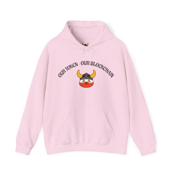 Our Token Our Blockchain - Unisex Heavy Blend™ Hooded Sweatshirt (Pastel Colors) - Image 27