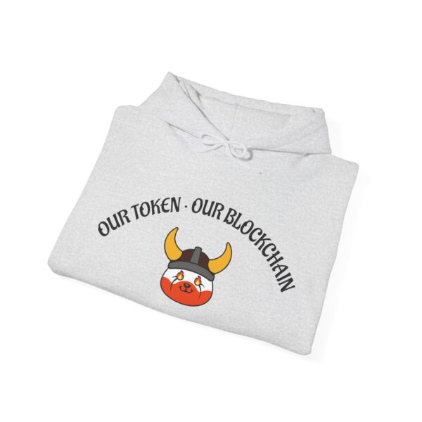 Our Token Our Blockchain - Unisex Heavy Blend™ Hooded Sweatshirt (Pastel Colors) - Image 10