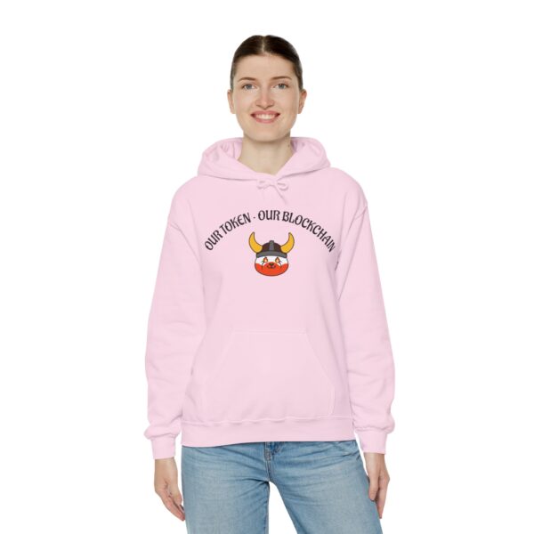 Our Token Our Blockchain - Unisex Heavy Blend™ Hooded Sweatshirt (Pastel Colors) - Image 31