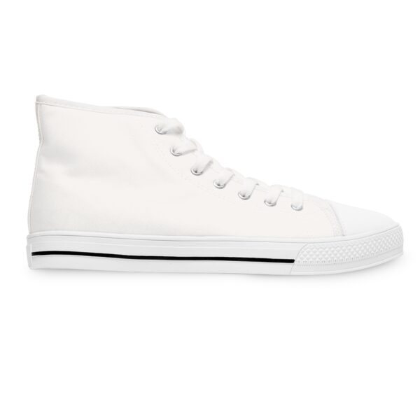 FOF Women’s High Top Sneakers White - Image 4